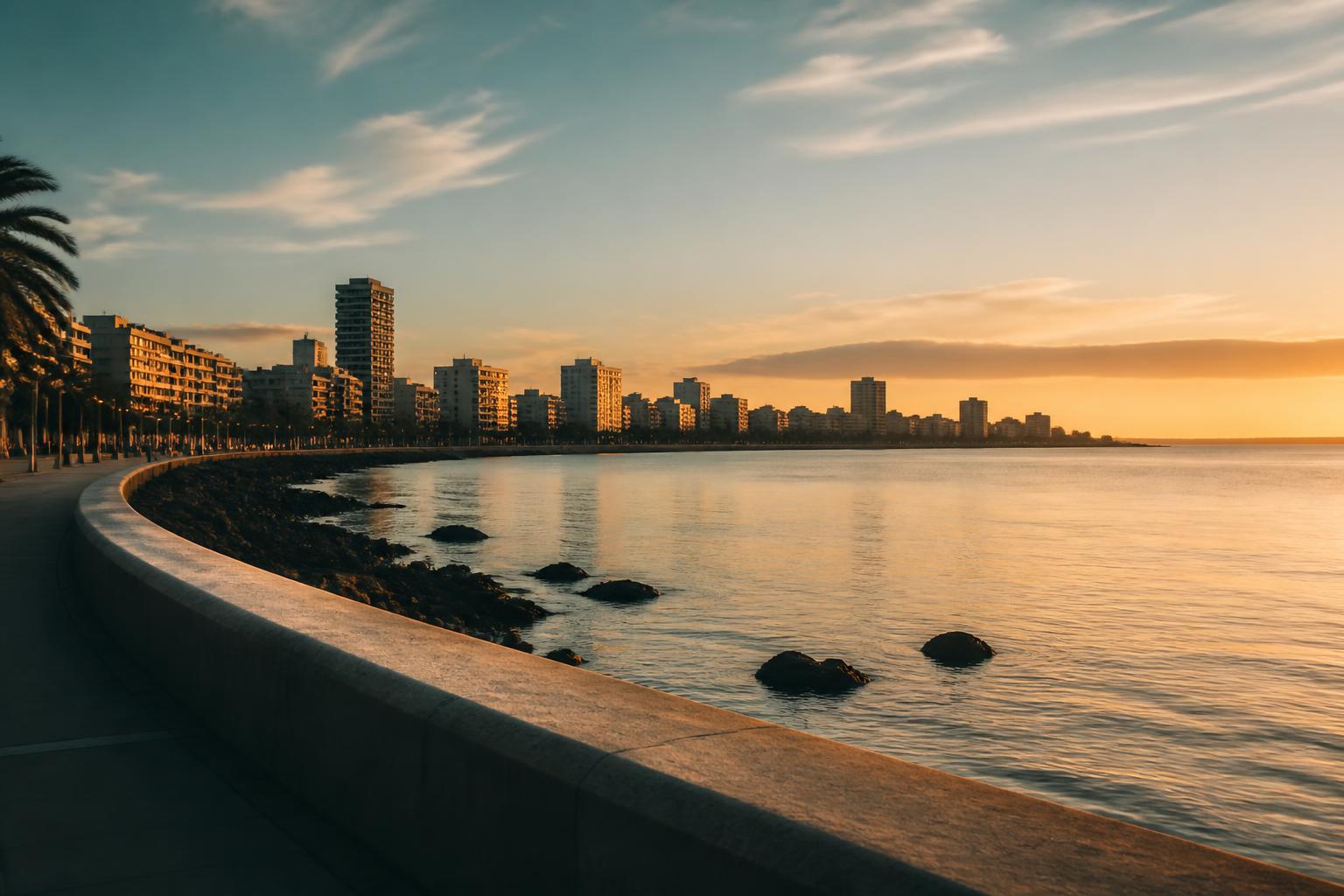 Opción de hero: Skyline de Montevideo